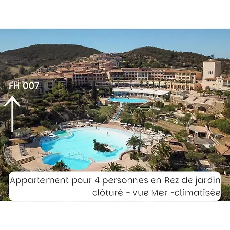 Cap Esterel Famille - Multisports- 4 Personnes En Rez De Jardin - Vue -terrasse -parking - *