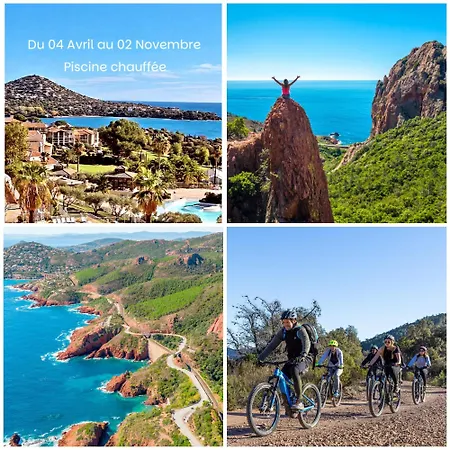 Cap Esterel Famille - Multisports- 4 Personnes En Rez De Jardin - Vue -terrasse -parking - Saint-Raphaël