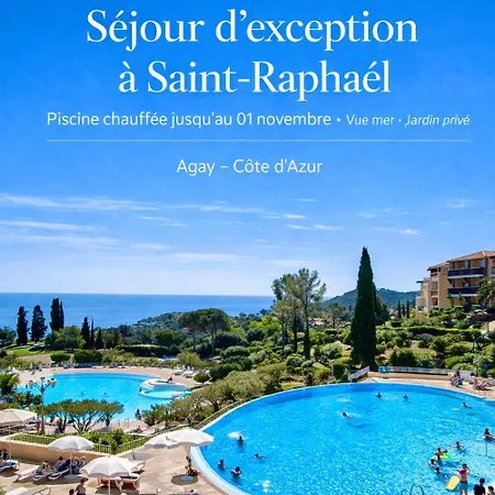 Lejlighed Cap Esterel Famille - Multisports- 4 Personnes En Rez De Jardin - Vue -terrasse -parking - Saint-Raphaël